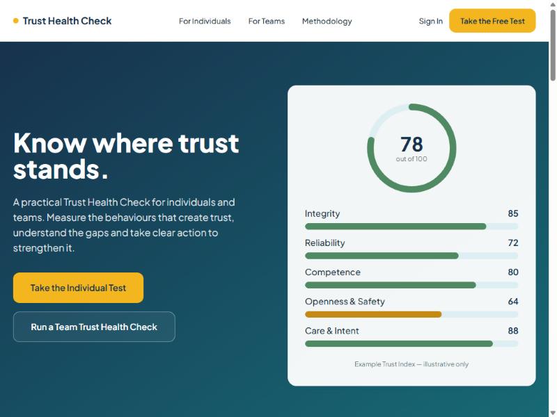 Trust Health Check
